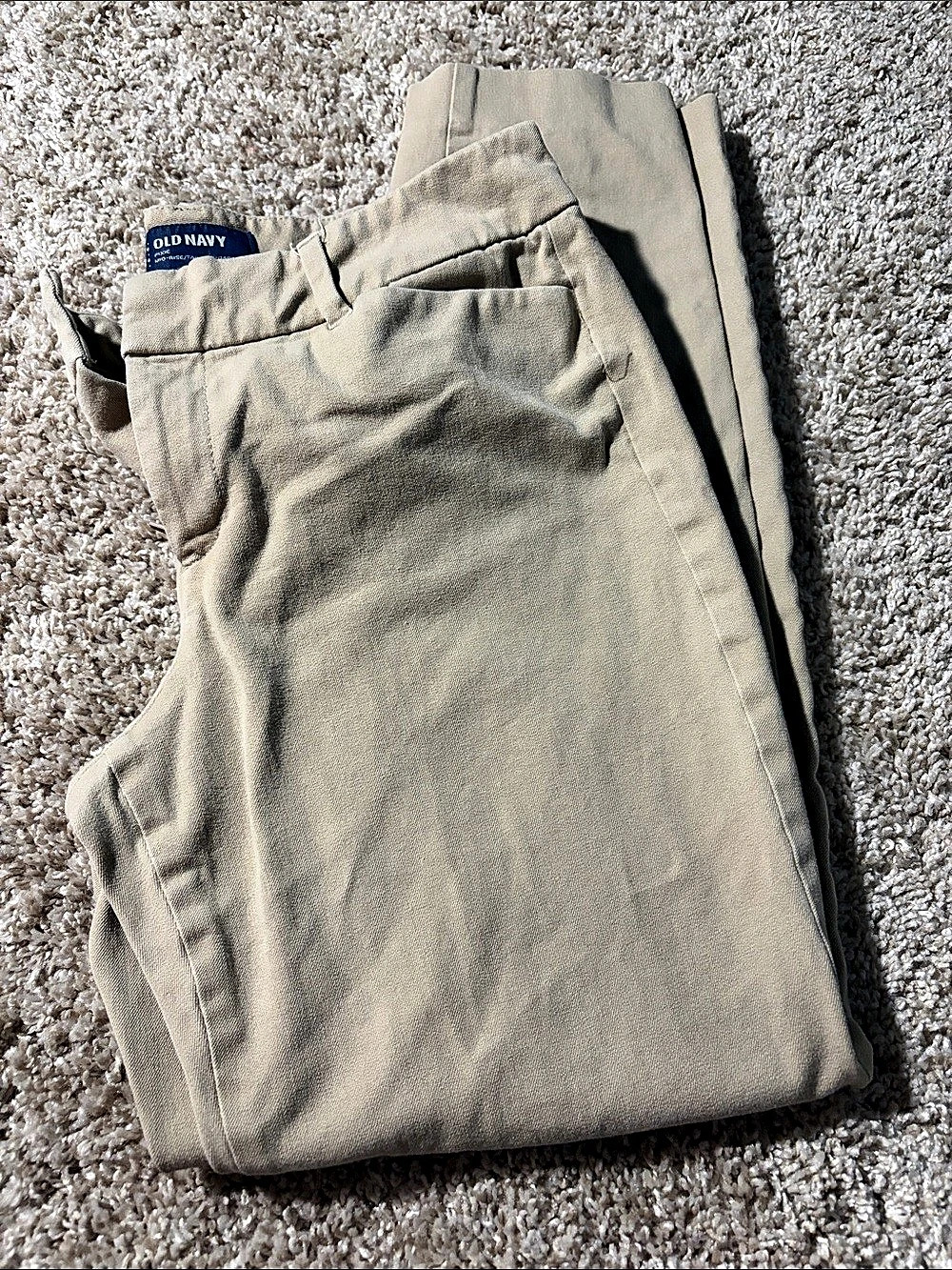 Old Navy Straight Leg Chinos in Tan Size 4
